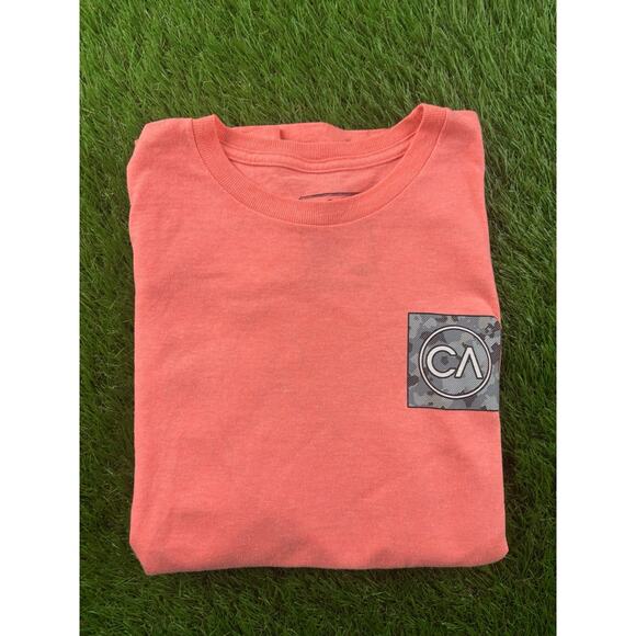 Urban Pipeline Paradise CA Graphic Long Sleeve Shirt Coral Men’s Medium - Picture 5 of 5